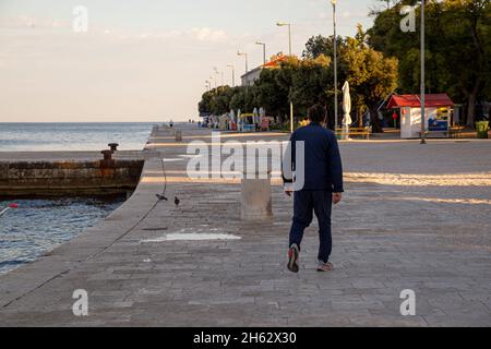 impressions de zadar,dalmatie,croatie Banque D'Images