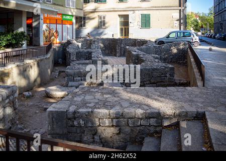 impressions de zadar,dalmatie,croatie Banque D'Images