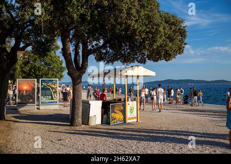 impressions de zadar,dalmatie,croatie Banque D'Images