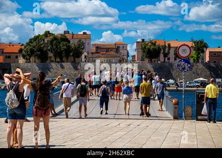 impressions de zadar,dalmatie,croatie Banque D'Images