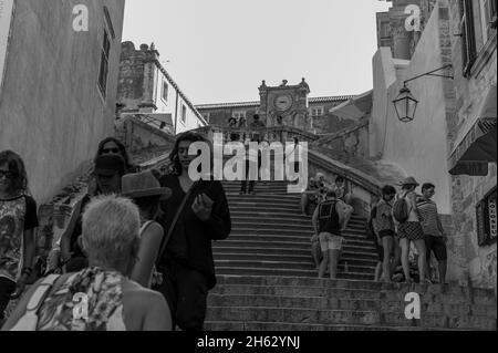 un des jeux les plus populaires de lieux de thrones à dubrovnik, croatie, grâce à la célèbre –€œwalk de honte –€ scène Banque D'Images