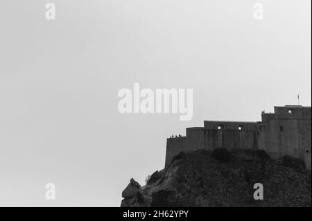 dubrovnik, croatie - célèbre comme l'atterrissage du roi dans le jeu de séries télé de thrones Banque D'Images