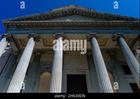 a l'extérieur de la basilique della santissima annunziata del vastato,gênes,italie Banque D'Images