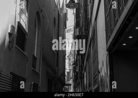 juste quelques photos de rue dans la ville de gênes, la capitale de la région de ligurie en italie Banque D'Images