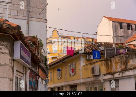 intérieur des murs du centre historique / vieille ville de split à dalmatie, croatie - lieu de tournage pour le jeu de thrones Banque D'Images