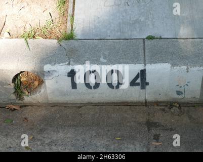 Beverly Hills, Californie, États-Unis 14 septembre 2021 Une vue générale de l'atmosphère de l'acteur Peter Falk et de l'actrice Shera Danese ancienne maison/maison au 1004 N. Roxbury Drive le 14 septembre 2021 à Beverly Hills, Californie, États-Unis.Photo par Barry King/Alay stock photo Banque D'Images