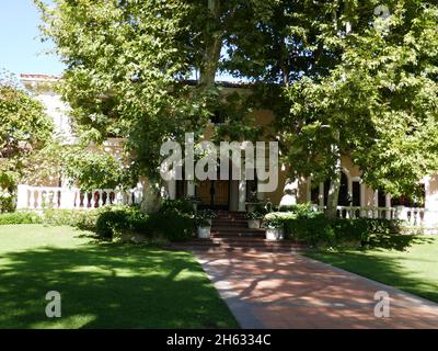 Beverly Hills, Californie, États-Unis 14 septembre 2021 Une vue générale de l'atmosphère de l'acteur Peter Falk et de l'actrice Shera Danese ancienne maison/maison au 1004 N. Roxbury Drive le 14 septembre 2021 à Beverly Hills, Californie, États-Unis.Photo par Barry King/Alay stock photo Banque D'Images