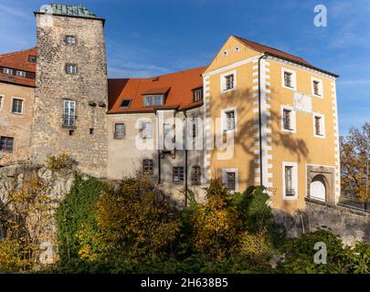 Impressionen von der Burg Hohnstein im Elbsandsteingebirge sächsische Schweiz Banque D'Images