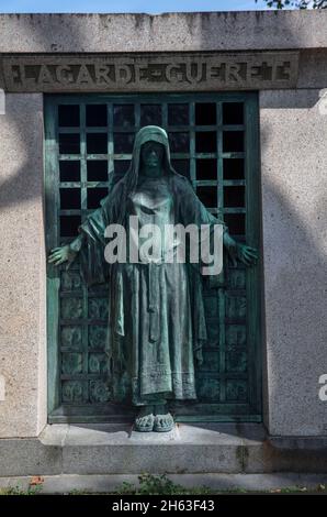 france, paris, cimetière du père lachaise Banque D'Images