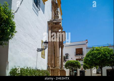 marbella,espagne: photographie de rue dans la vieille ville avec l'architecture espagnole à marbella,costa del sol,andalousie,espagne,europe Banque D'Images