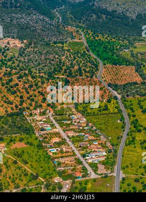 vue aérienne, urbanisation son maxella,s'esgleieta,son espanyol,mallorca,iles baléares,baleares,espagne Banque D'Images