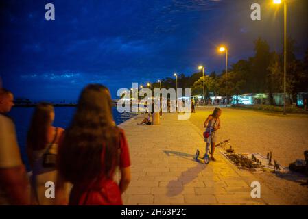 impressions de zadar,dalmatie,croatie Banque D'Images