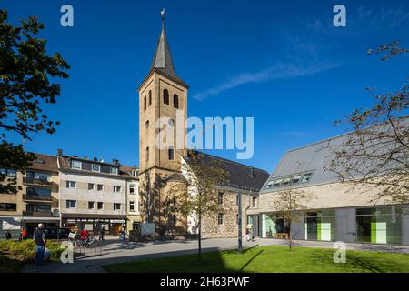 allemagne,heiligenhaus,heiligenhaus-leubeck,bergisches land,niederbergisches land,niederberg,rhénanie,nord-rhin-westphalie,vieille église,église évangélique réformée de ville,église hall,baroque Banque D'Images