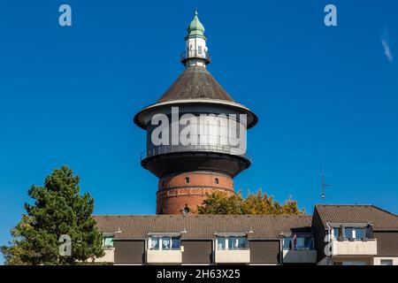 allemagne,velbert,velbert-mitte,bergisches land,niederbergisches land,niederberg,rhénanie,du nord-westphalie,nrw,château d'eau historique,ancienne tour d'eau Banque D'Images