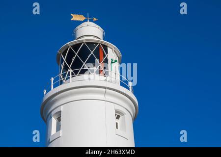 angleterre, hampshire, la nouvelle forêt, keyhaven, hurst point phare Banque D'Images