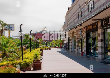 boutiques et hôtels,lara,antalya,turquie Banque D'Images