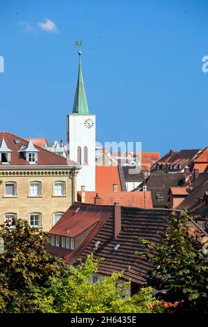 l'église protestante de résurrection à überlingen sur le lac de constance Banque D'Images