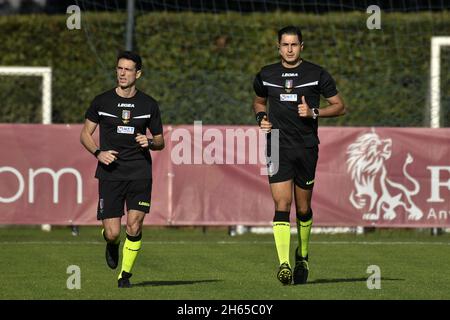 Rome, Italie.13 novembre 2021.Arbitre Marco Pilleri pendant la série Un match entre A.S. Roma Women et ACF Fiorentina Femmile au stadio Tre Fontane le 14 novembre 2021 à Rome, Italie.Crédit : Live Media Publishing Group/Alay Live News Banque D'Images