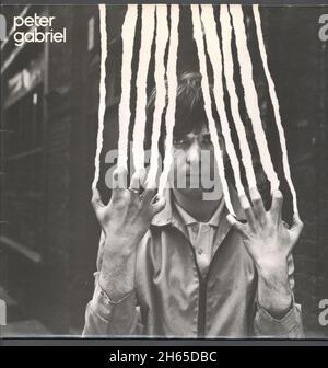 Peter Gabriel, deuxième album solo, Charisma.Conçu par Hipgnosis.Après qu'il ait quitté la Genèse.Généralement connu sous le nom de scratch ou Peter Gabriel 2.Il s'agit de la première pression sur le vinyle d'origine. Banque D'Images