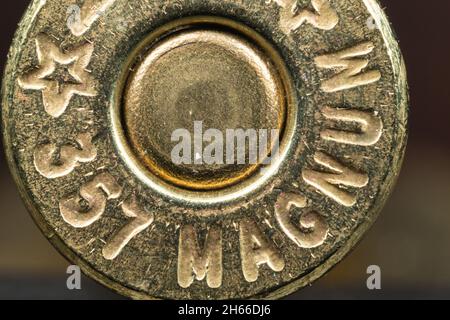 Cartouches d'armes à feu Banque D'Images