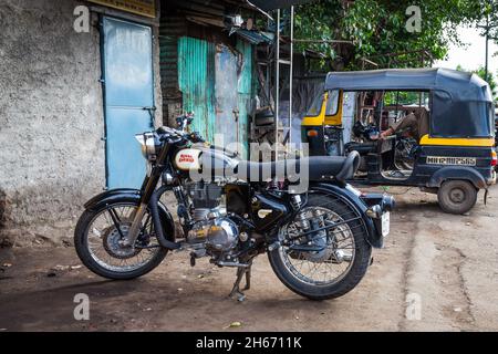 Royal Enfield Classic 250 Bullet Banque D'Images