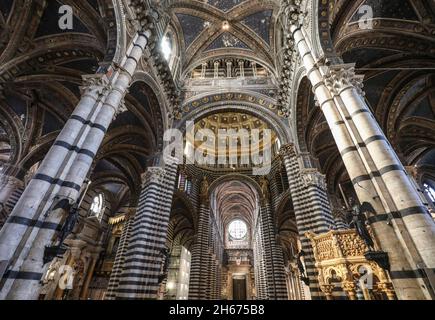 SIENNE/ITALIE Banque D'Images