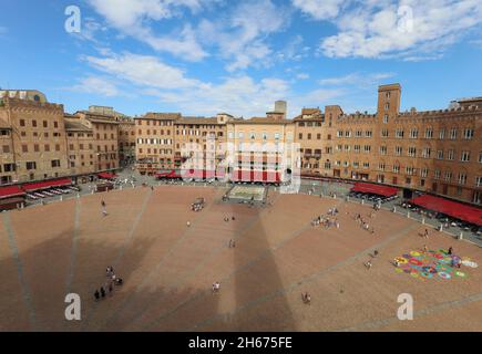 SIENNE/ITALIE Banque D'Images