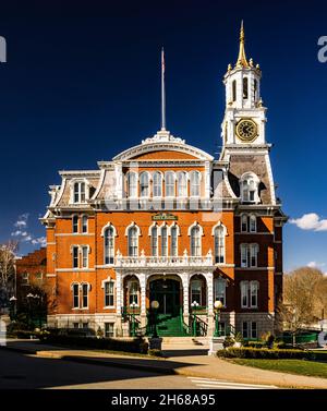 Hôtel de ville de Norwich - Norwich, Connecticut, Etats-Unis Banque D'Images