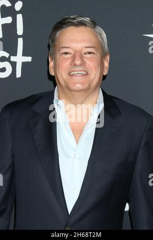 LOS ANGELES - 13 NOVEMBRE : Ted Sarandos au Fest de l'AFI - première meurtrisée au cinéma chinois IMAX de TCL le 13 novembre 2021 à Los Angeles, CA Banque D'Images