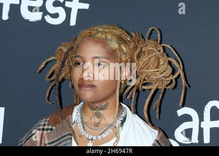 13 novembre 2021, Los Angeles, CA, Etats-Unis: LOS ANGELES - 13 NOVEMBRE: Inde Ambre Perkins à l'AFI Fest - première meurtri au TCL Chinese Theater IMAX le 13 novembre 2021 à Los Angeles, CA (Credit image: © Kay Blake/ZUMA Press Wire) Banque D'Images