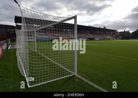 EXETER, GBR.13 NOVEMBRE vue générale du parc St. James pendant le match Sky Bet League 2 entre Exeter City et Oldham Athletic au parc St James', Exeter, le samedi 13 novembre 2021.(Crédit : Eddie Garvey | MI News) Banque D'Images