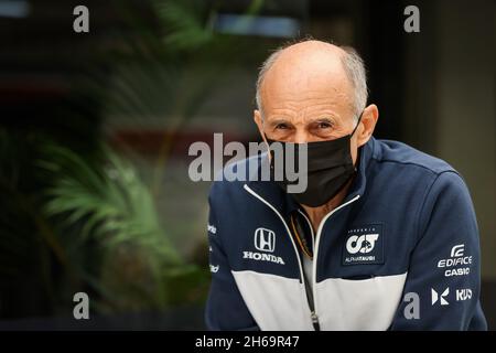 TOST Franz (aut), Team principal de Scuderia AlphaTauri, portrait pendant la Formule 1 Heineken Grande Premio de Sao Paulo 2021, Grand Prix de Sao Paulo, 19e tour du Championnat du monde de Formule 1 2021 de la FIA du 12 au 14 novembre 2021 sur le circuit Interlagos, à Sao Paulo, Brésil - photo :Antonin Vincent/DPPI/LiveMedia Banque D'Images