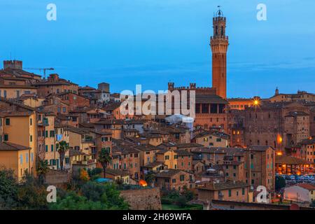 Sienne, Toscane, Italie Banque D'Images