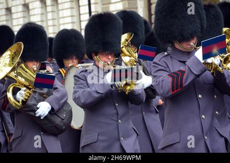 Londres, Royaume-Uni.14 novembre 2021.Whitehall du dimanche du souvenir.Credit: JOHNNY ARMSTEAD/Alamy Live News Banque D'Images