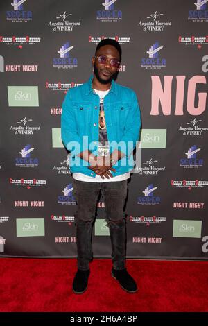 Los Angeles, États-Unis.13 novembre 2021.Blake Hightower assiste à la projection de film de nuit de Rose Dove Entertainment à Malibu Mart, Malibu, CA le 13 novembre 2021 crédit: Eugene Powers/Alamy Live News Banque D'Images