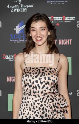 Los Angeles, États-Unis.13 novembre 2021.Abigail Snorr assiste à la projection de film de nuit de Rose Dove Entertainment à Malibu Mart, Malibu, CA le 13 novembre 2021 crédit: Eugene Powers/Alay Live News Banque D'Images