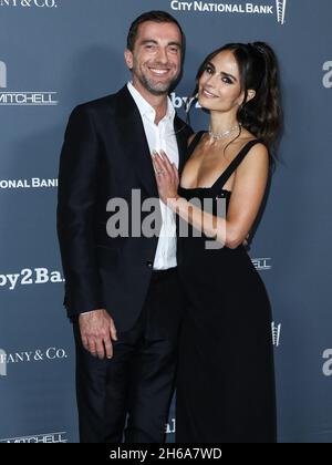 West Hollywood, États-Unis.13 novembre 2021.WEST HOLLYWOOD, LOS ANGELES, CALIFORNIE, États-Unis - NOVEMBRE 13 : Mason Morfit et le fiancé/actrice Jordana Brewster arrivent au Gala 2021 ans 10 de Baby2Baby qui s'est tenu au Pacific Design Center le 13 novembre 2021 à West Hollywood, Los Angeles, Californie, États-Unis.(Photo de Xavier Collin/image Press Agency/Sipa USA) crédit: SIPA USA/Alay Live News Banque D'Images