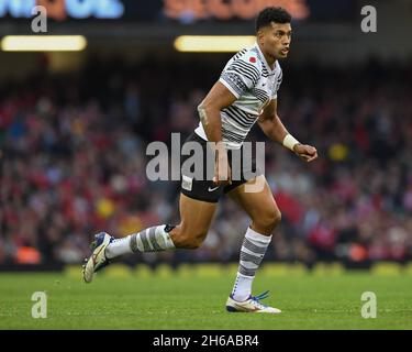 Ben Volavola de Fidji, en action pendant le match Banque D'Images