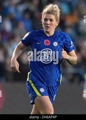 Manchester, Angleterre, 14 novembre 2021.Millie Bright de Chelsea pendant le match de la Super League FA WomenÕs au stade Academy, Manchester.Le crédit photo devrait se lire: Andrew Yates / Sportimage Banque D'Images