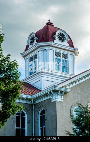 Palais de justice historique du comté de Jackson, Washington Street, Jefferson, Géorgie Banque D'Images