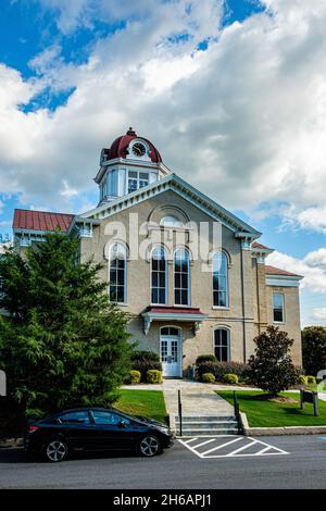 Palais de justice historique du comté de Jackson, Washington Street, Jefferson, Géorgie Banque D'Images