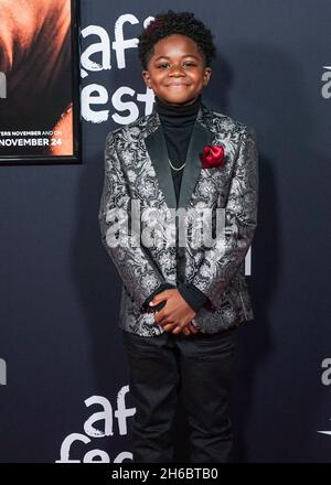 Hollywood, États-Unis.14 novembre 2021.HOLLYWOOD, LOS ANGELES, CALIFORNIE, États-Unis - NOVEMBRE 13 : l'acteur Danny Boyd Jr. Arrive au Fest 2021 de l'AFI - projection officielle de Netflix 'bruised' qui a eu lieu au Théâtre chinois IMAX de TCL le 13 novembre 2021 à Hollywood, Los Angeles, Californie, États-Unis.(Photo par NOx Yang/image Press Agency) crédit: Image Press Agency/Alay Live News Banque D'Images