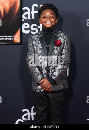 Hollywood, États-Unis.14 novembre 2021.HOLLYWOOD, LOS ANGELES, CALIFORNIE, États-Unis - NOVEMBRE 13 : l'acteur Danny Boyd Jr. Arrive au Fest 2021 de l'AFI - projection officielle de Netflix 'bruised' qui a eu lieu au Théâtre chinois IMAX de TCL le 13 novembre 2021 à Hollywood, Los Angeles, Californie, États-Unis.(Photo par NOx Yang/image Press Agency) crédit: Image Press Agency/Alay Live News Banque D'Images