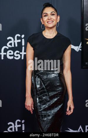 Hollywood, États-Unis.14 novembre 2021.HOLLYWOOD, LOS ANGELES, CALIFORNIE, États-Unis - NOVEMBRE 13 : l'actrice LELA Loren arrive au Fest de l'AFI 2021 - projection officielle de Netflix 'bruised' au Théâtre chinois IMAX de TCL le 13 novembre 2021 à Hollywood, Los Angeles, Californie, États-Unis.(Photo par NOx Yang/image Press Agency) crédit: Image Press Agency/Alay Live News Banque D'Images