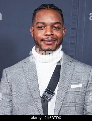 Hollywood, États-Unis.14 novembre 2021.HOLLYWOOD, LOS ANGELES, CALIFORNIE, États-Unis - NOVEMBRE 13 : l'acteur Stephan James arrive au Fest de l'AFI 2021 - projection officielle de Netflix 'bruised' au Théâtre chinois IMAX de TCL le 13 novembre 2021 à Hollywood, Los Angeles, Californie, États-Unis.(Photo par NOx Yang/image Press Agency) crédit: Image Press Agency/Alay Live News Banque D'Images