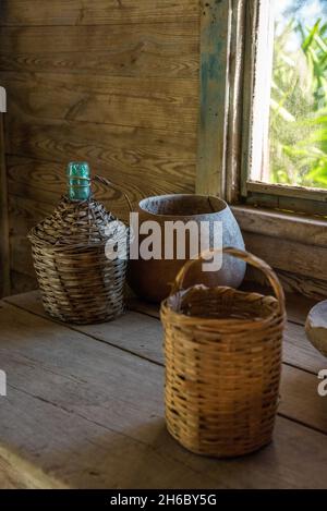 Plantation pittoresque et historique Laura en Louisiane, États-Unis Banque D'Images