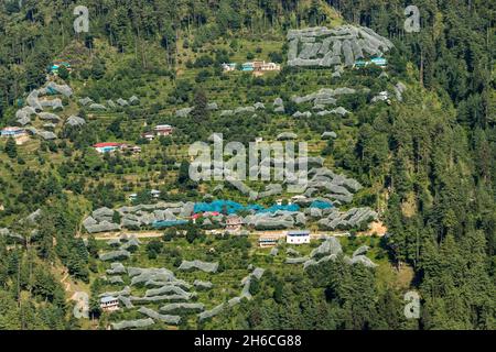 Paysages dans l'Himachal Pradesh Banque D'Images