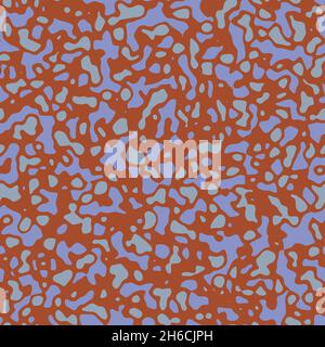 Sans coutures abstraites sans imprimé ressemblant à un motif de surface de peau d'animal de couleur étrange pour l'impression. Banque D'Images