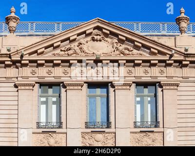 Le musée des Beaux-Arts Evita ou Museo Superior de Bellas Artes Evita est un musée d'art de Cordoue, en Argentine.Le musée se trouve dans le palais de Ferreyra Banque D'Images