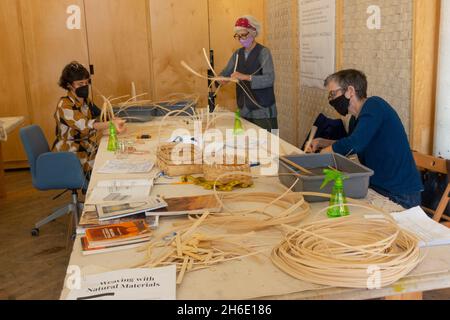 Centre des arts textiles de Gowanus Brooklyn, New York Banque D'Images